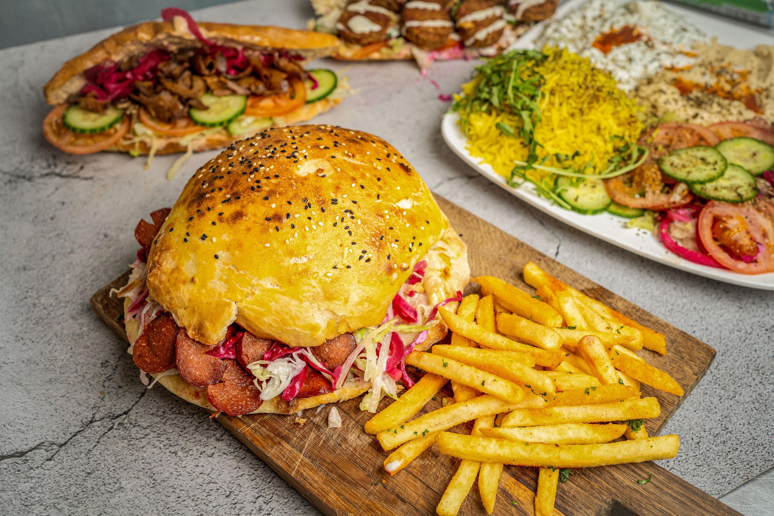 Valgfri ret fra Golden Doner