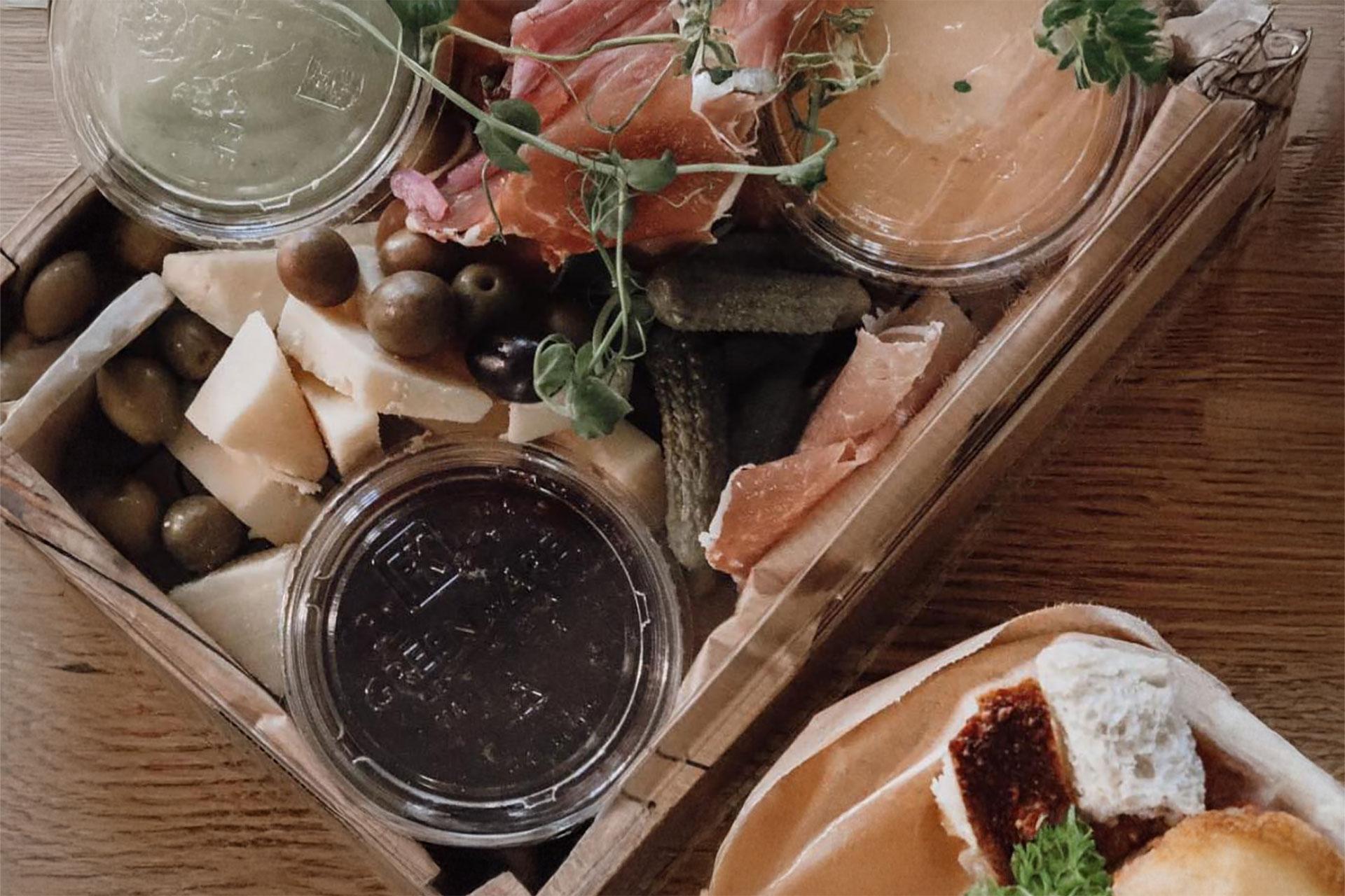 Tapas og champagne