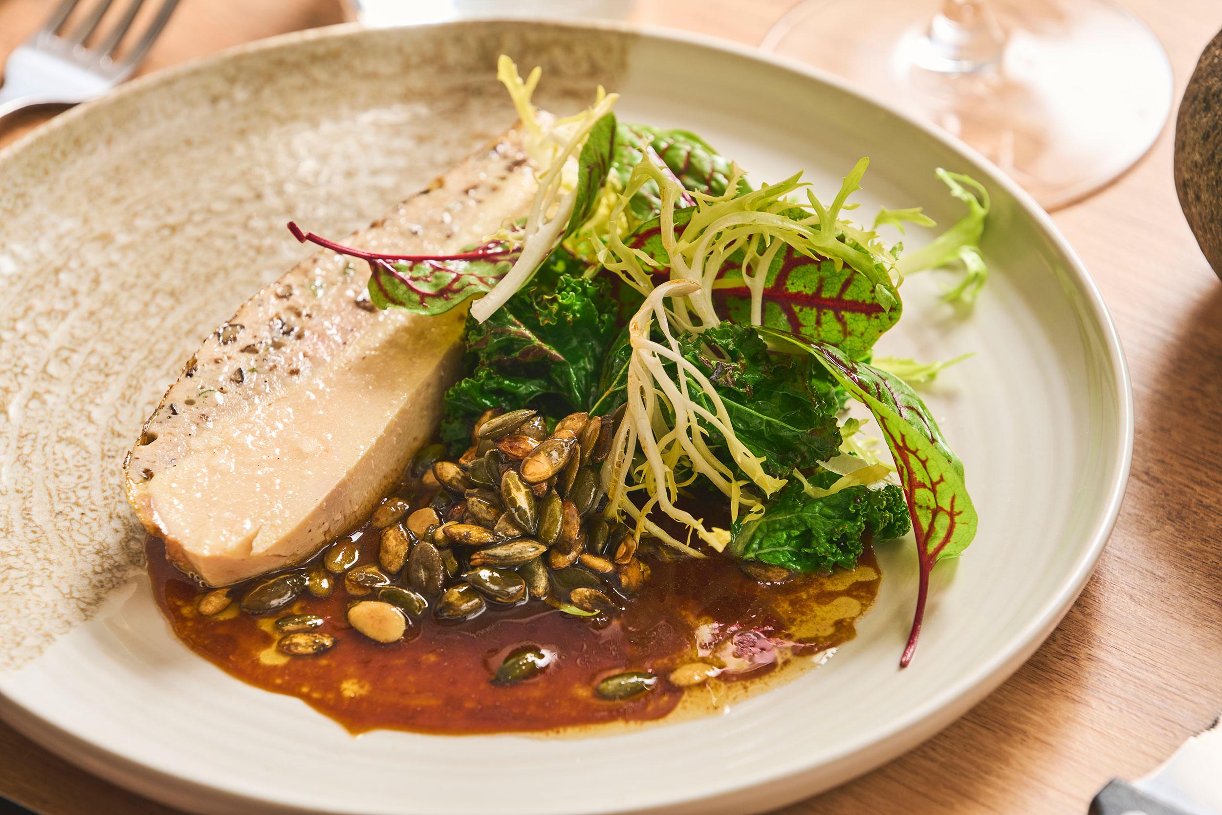 3-retters aftenmenu inkl. drikkelse
