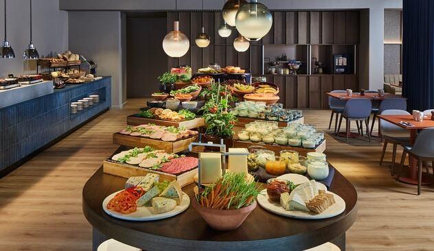 Luksuriøs brunchbuffet