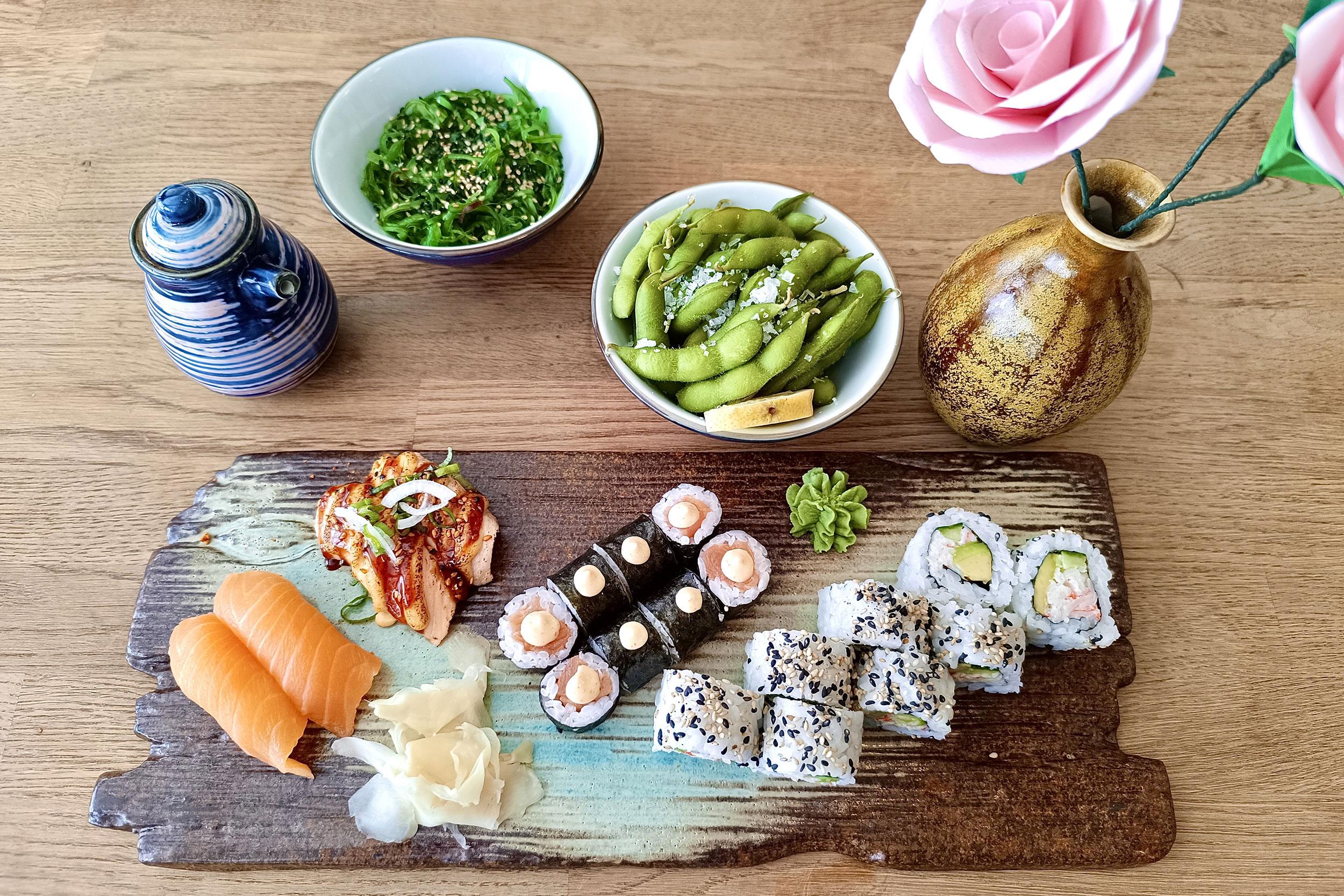 Sushimenu til 2 personer 