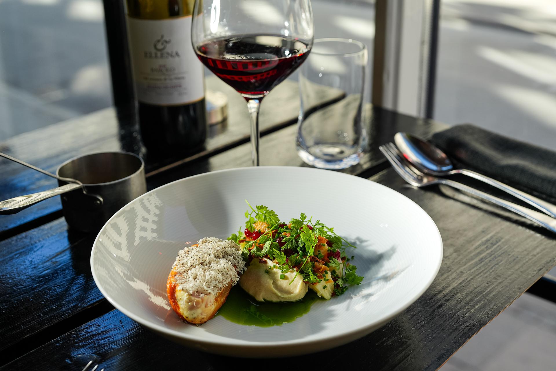  Sommermenu med 7 serveringer