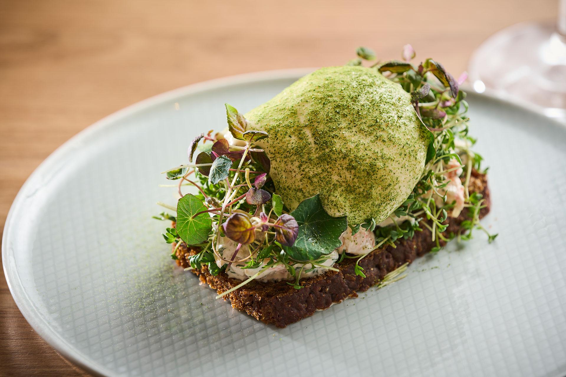 2 stykker smørrebrød