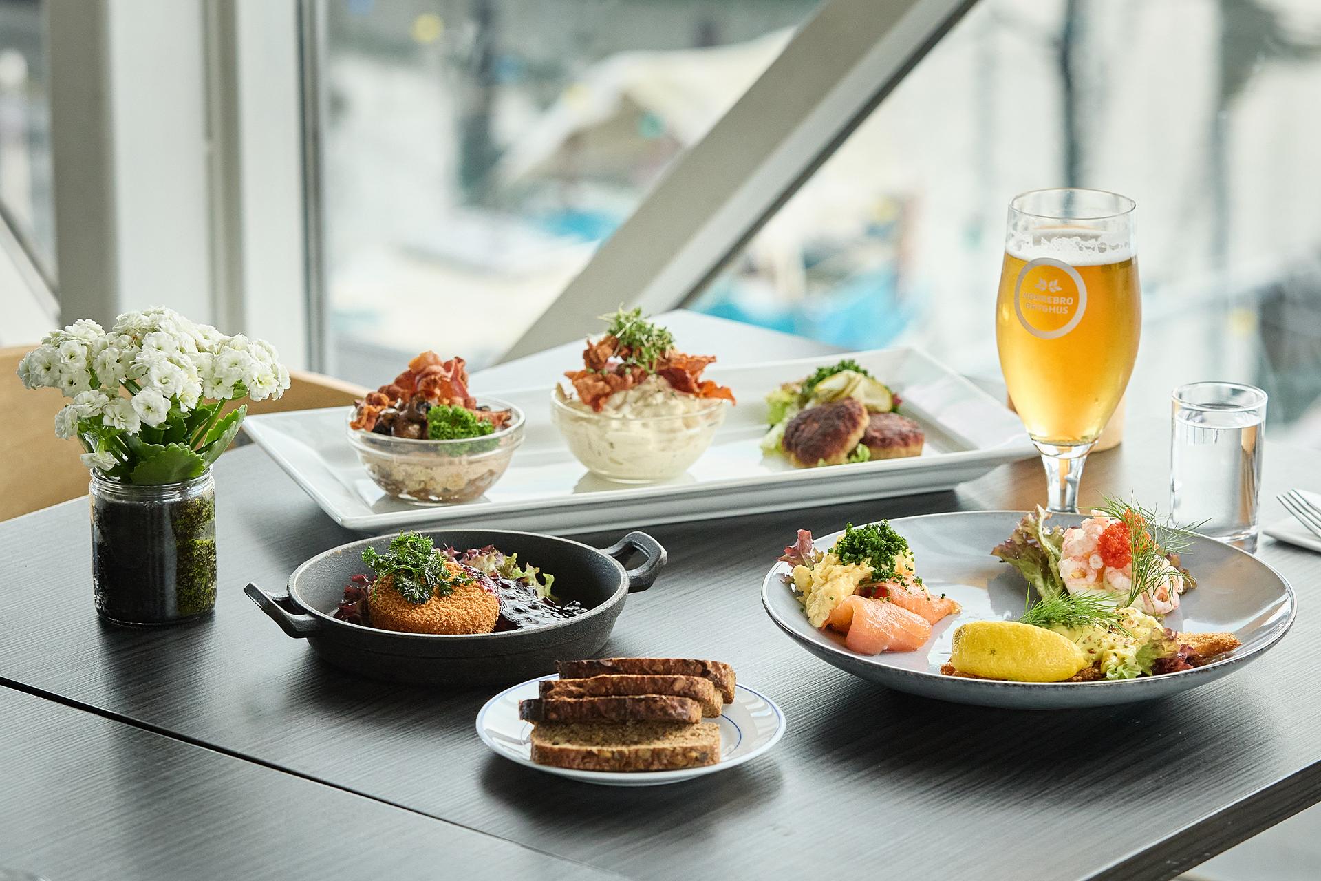 Frokostplatte på Lynetten