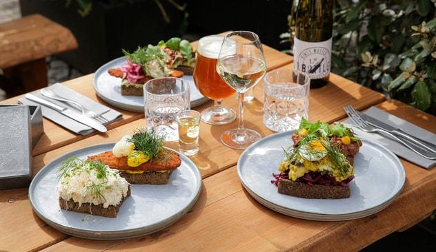 2 stk. valgfri smørrebrød