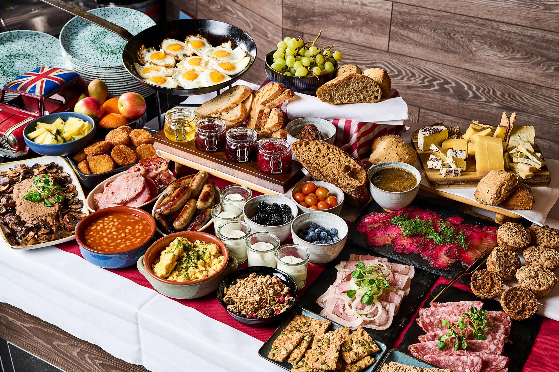  Weekendbrunchbuffet