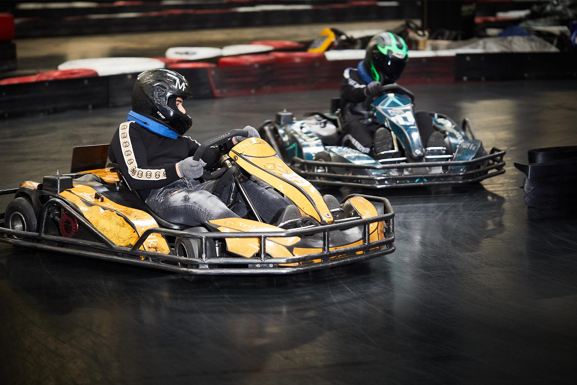 30 minutters underholdende gokartkørsel