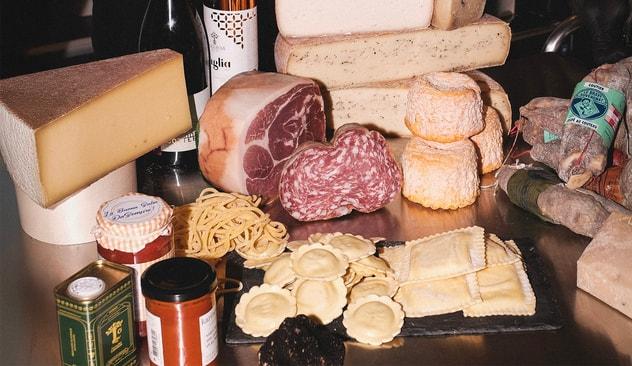 Bestseller: Frit valg: Frisk Pasta, Charcuteri og Oste 