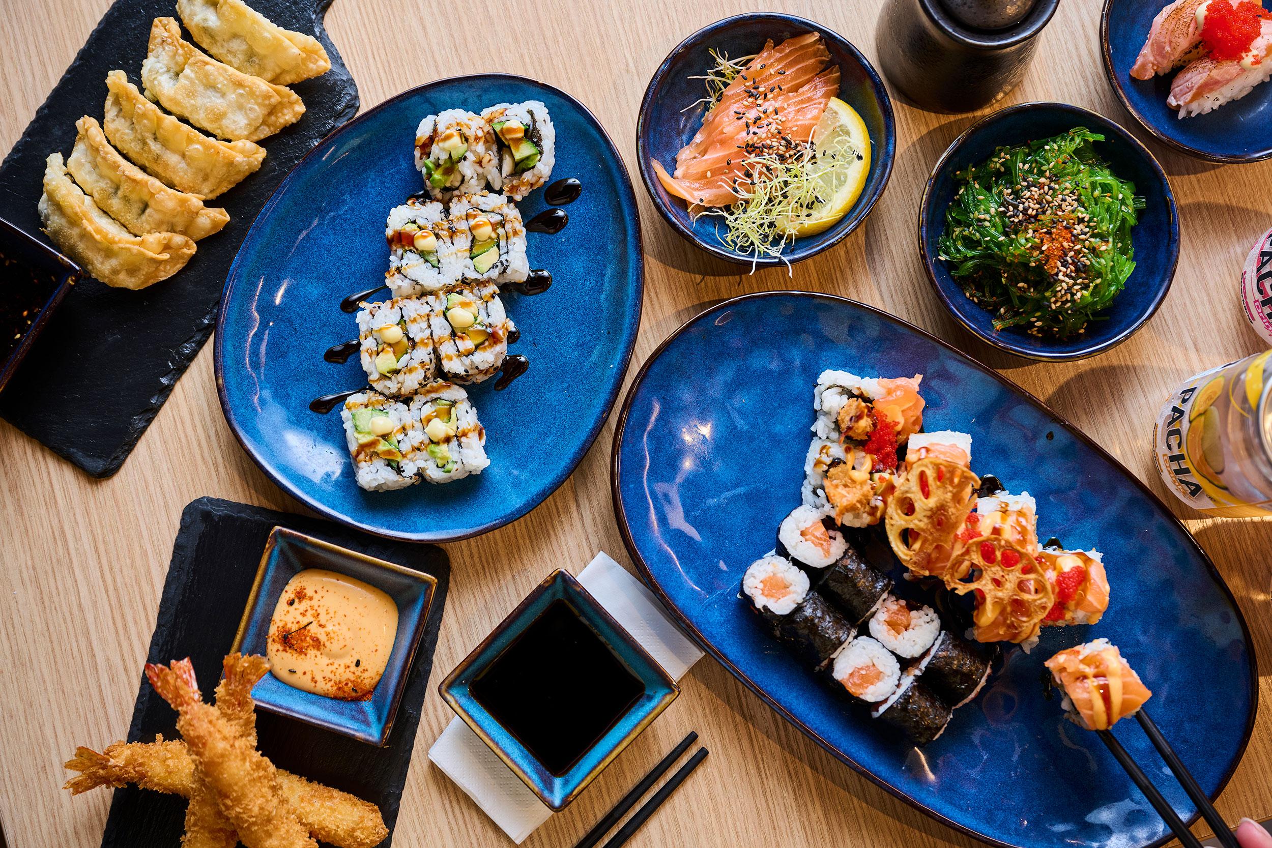 Sushi ad libitum i 1½ time
