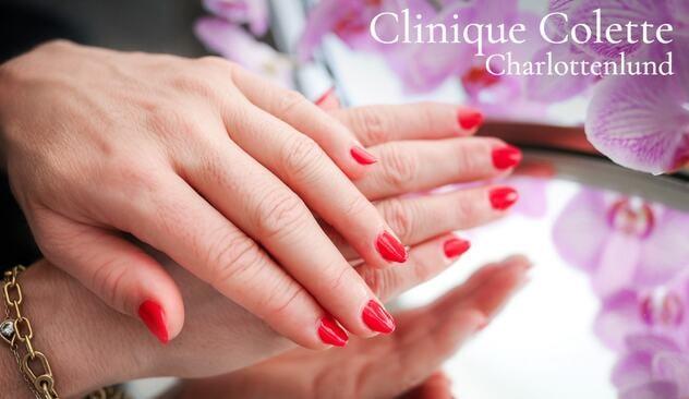 Deal på Mani- eller pedicure med shellac