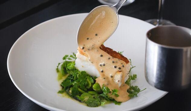Sommermenu med 8 serveringer