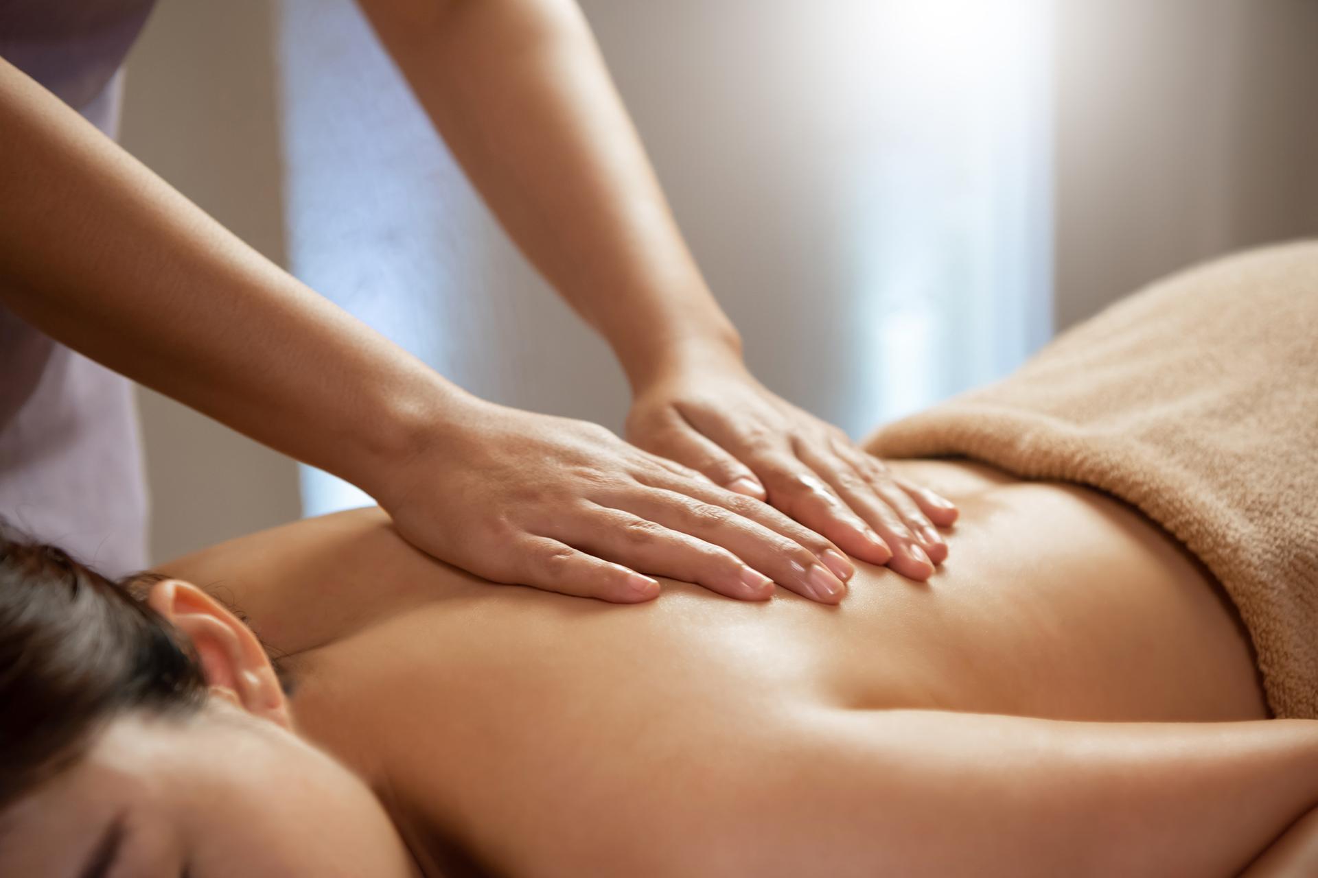 1 times afslappende massage
