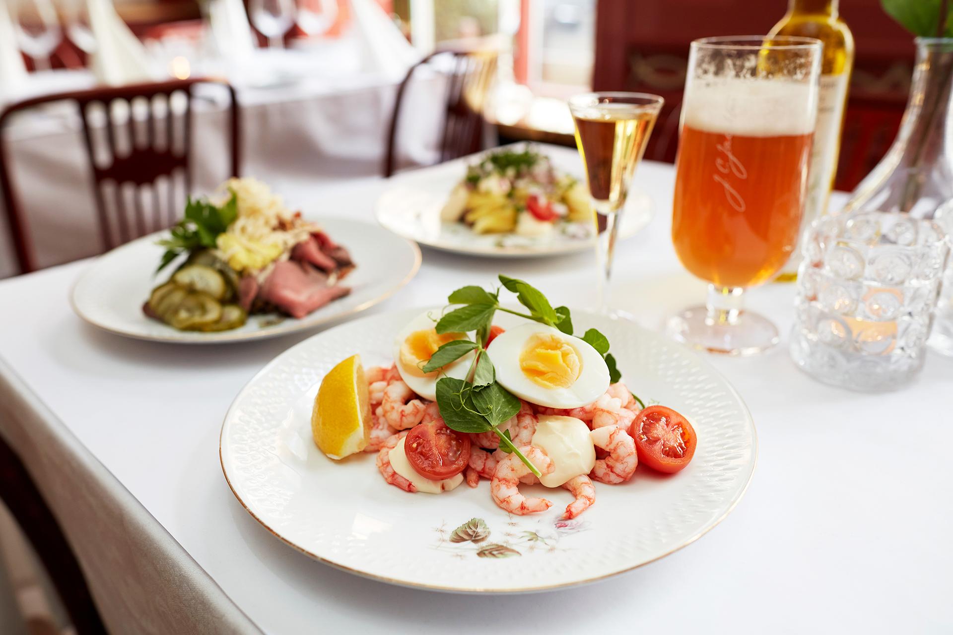 2 stykker valgfrit smørrebrød 