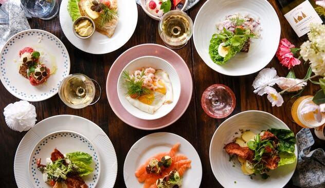  Frokostbræt med 5 lækkerier