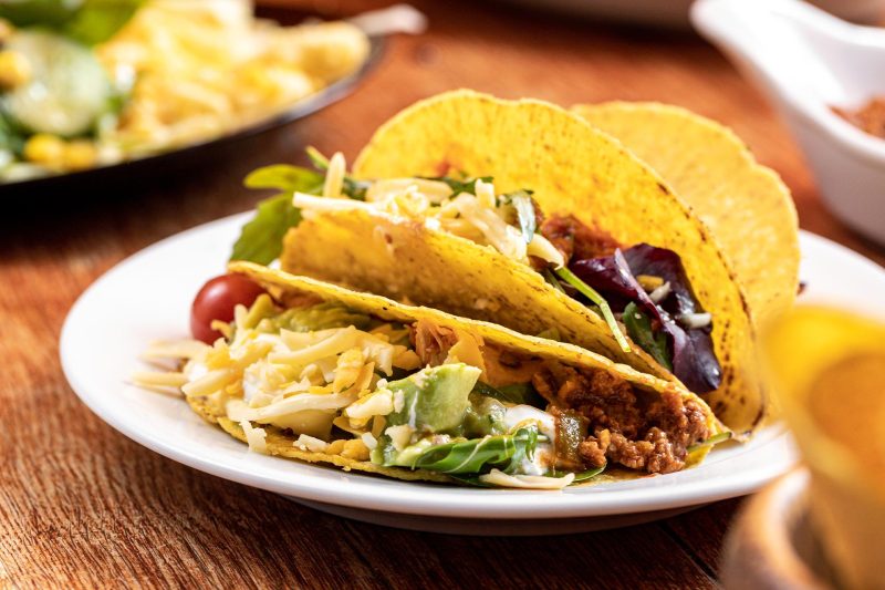 Tacos og tortillaer ad libitum 