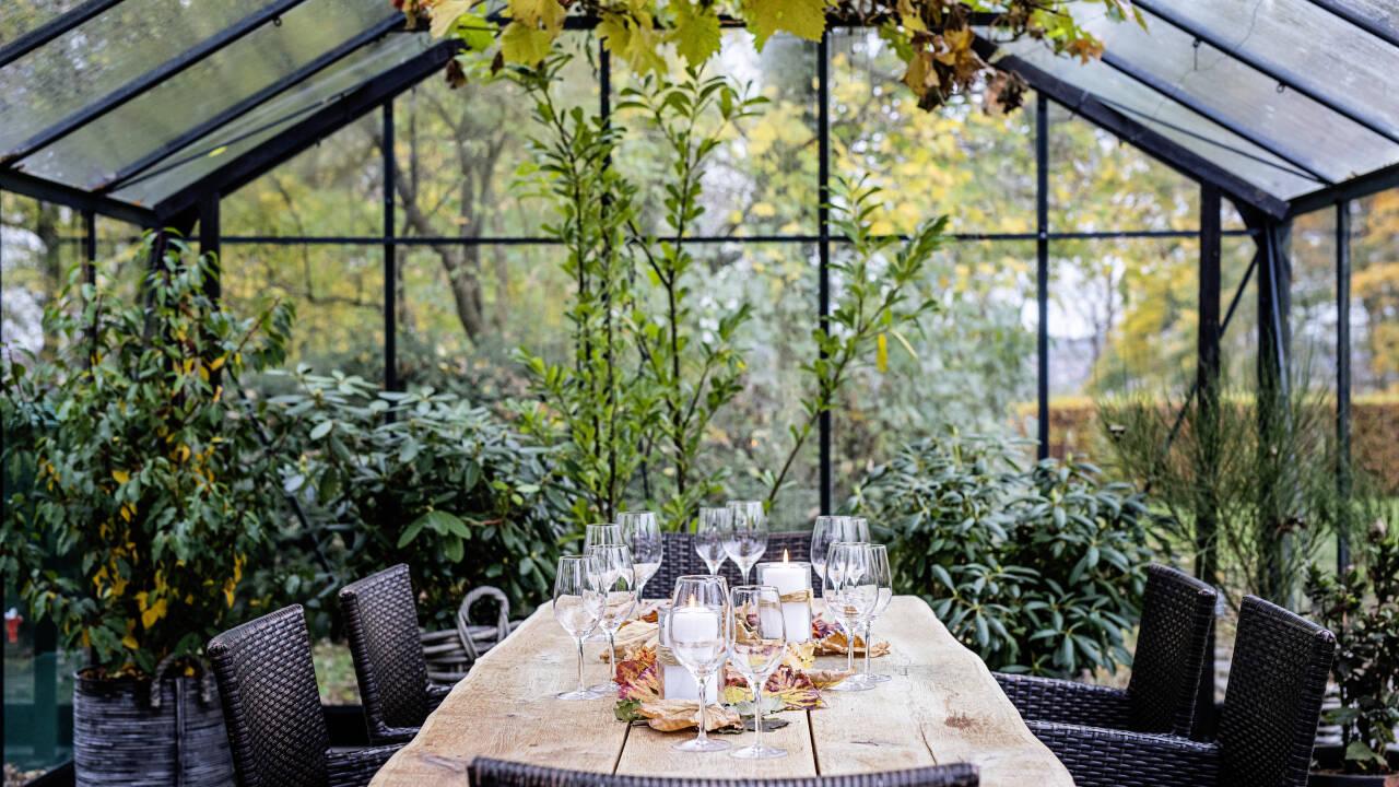 Elegant herregårdsophold med spa og fredelige haver