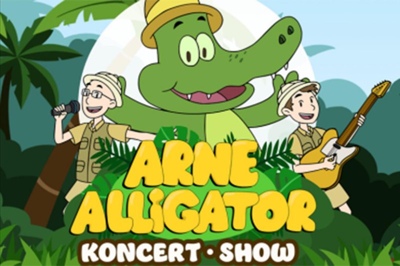 Billet til Arne Alligator-show
