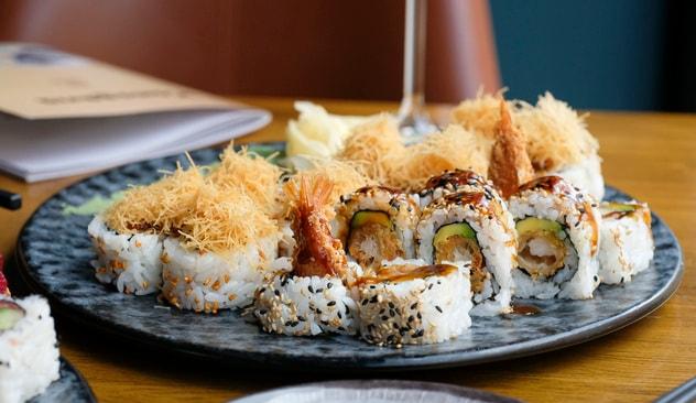  40 stykker sushi fra Kanagawa
