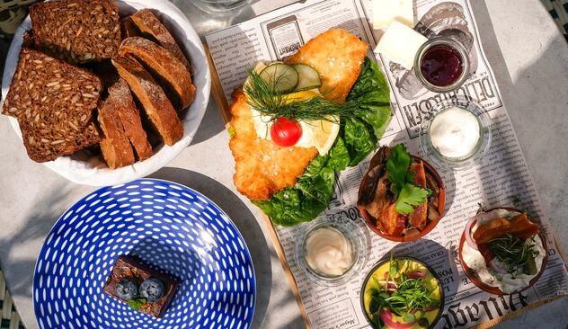 Komplet frokostplatte