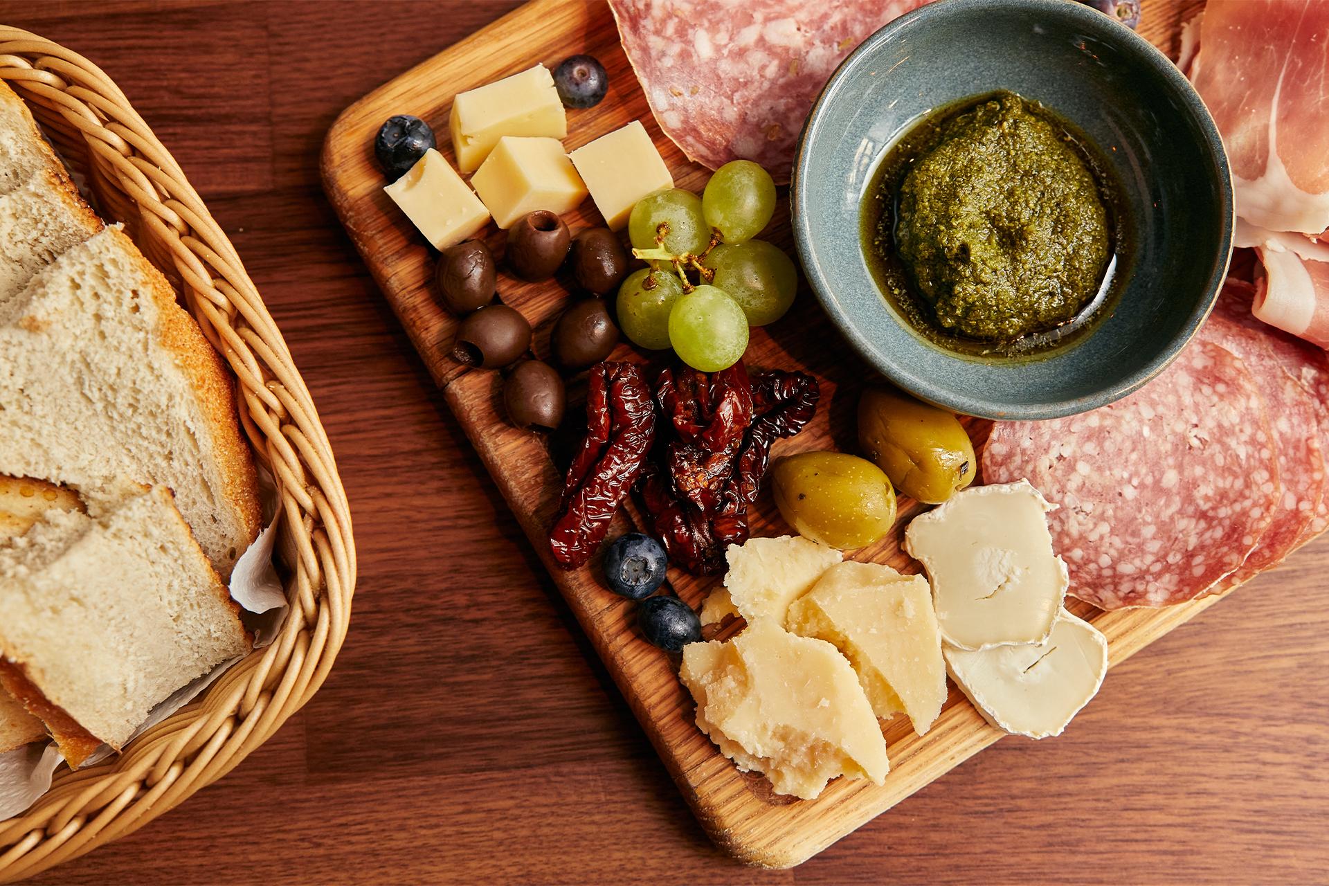 Tapasplatte for 2