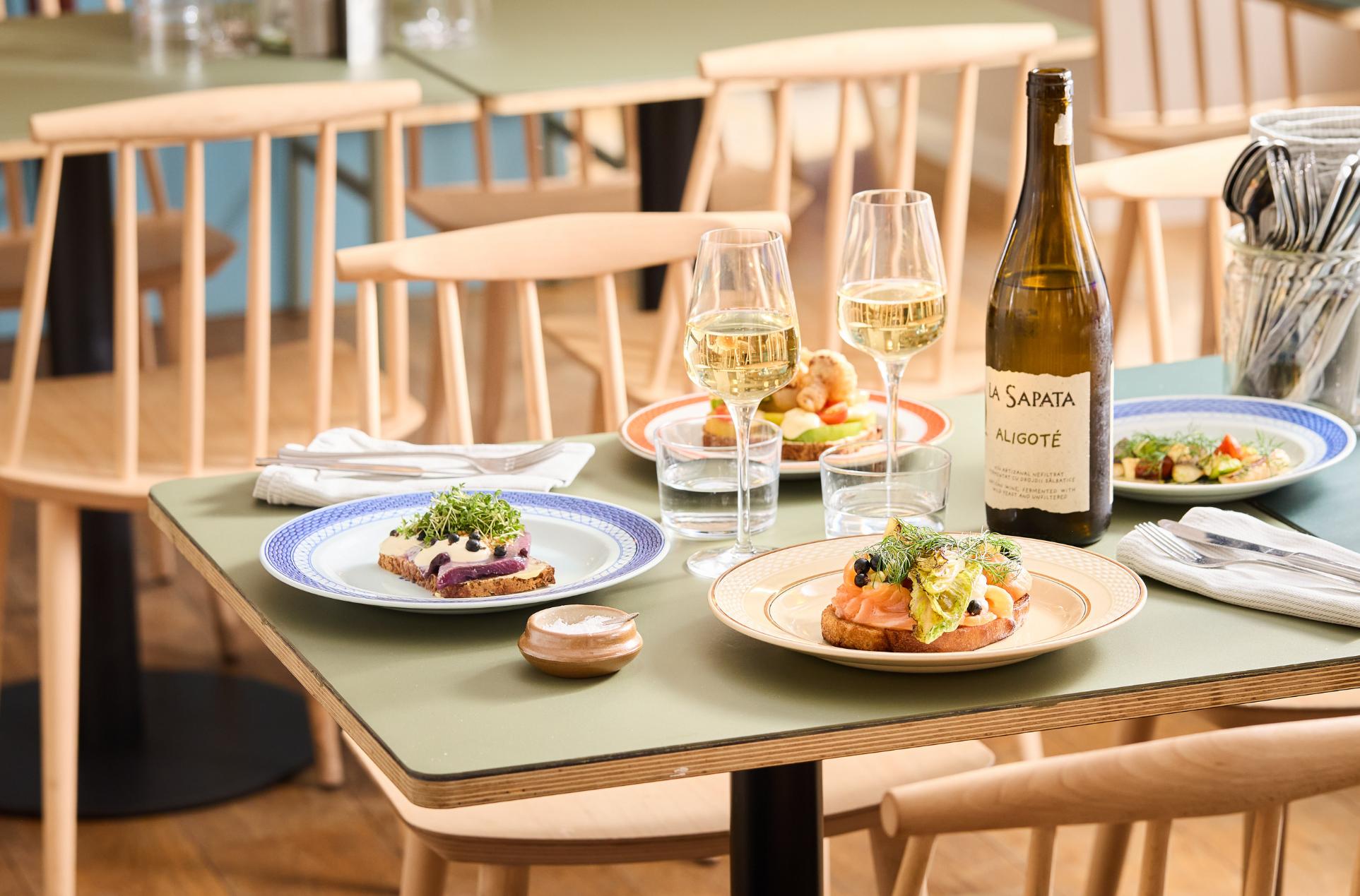 2 valgfrie stykker nordisk smørrebrød