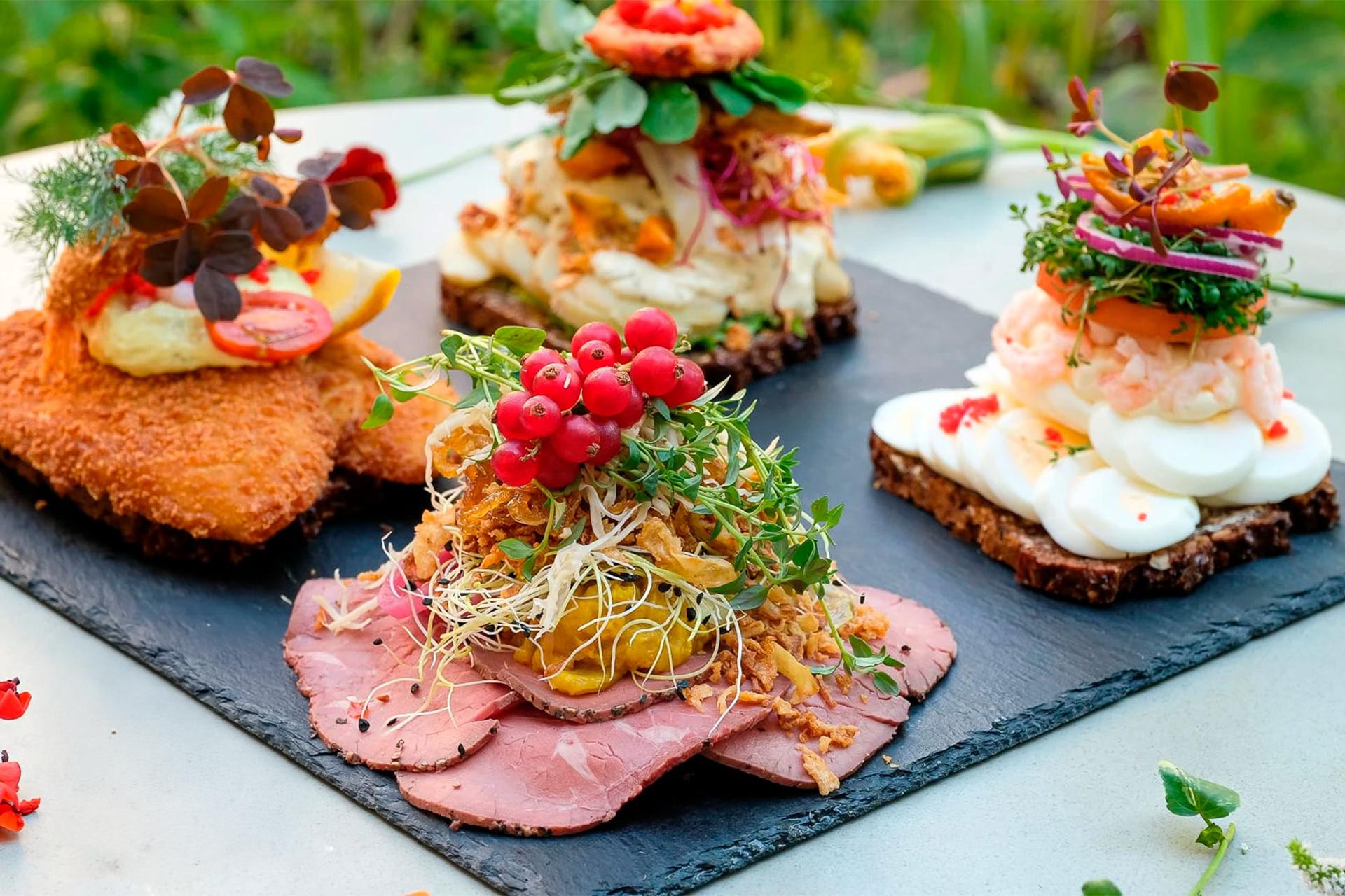 Luksussmørrebrød