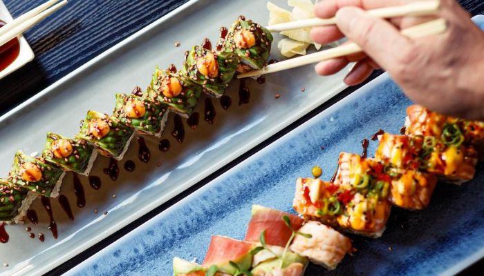 18 stk. sushi (Kun i dag)