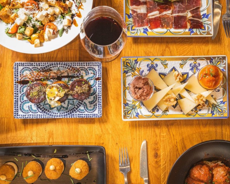 Tasting menu hos El Tapeo de Cervantes på Vesterbro