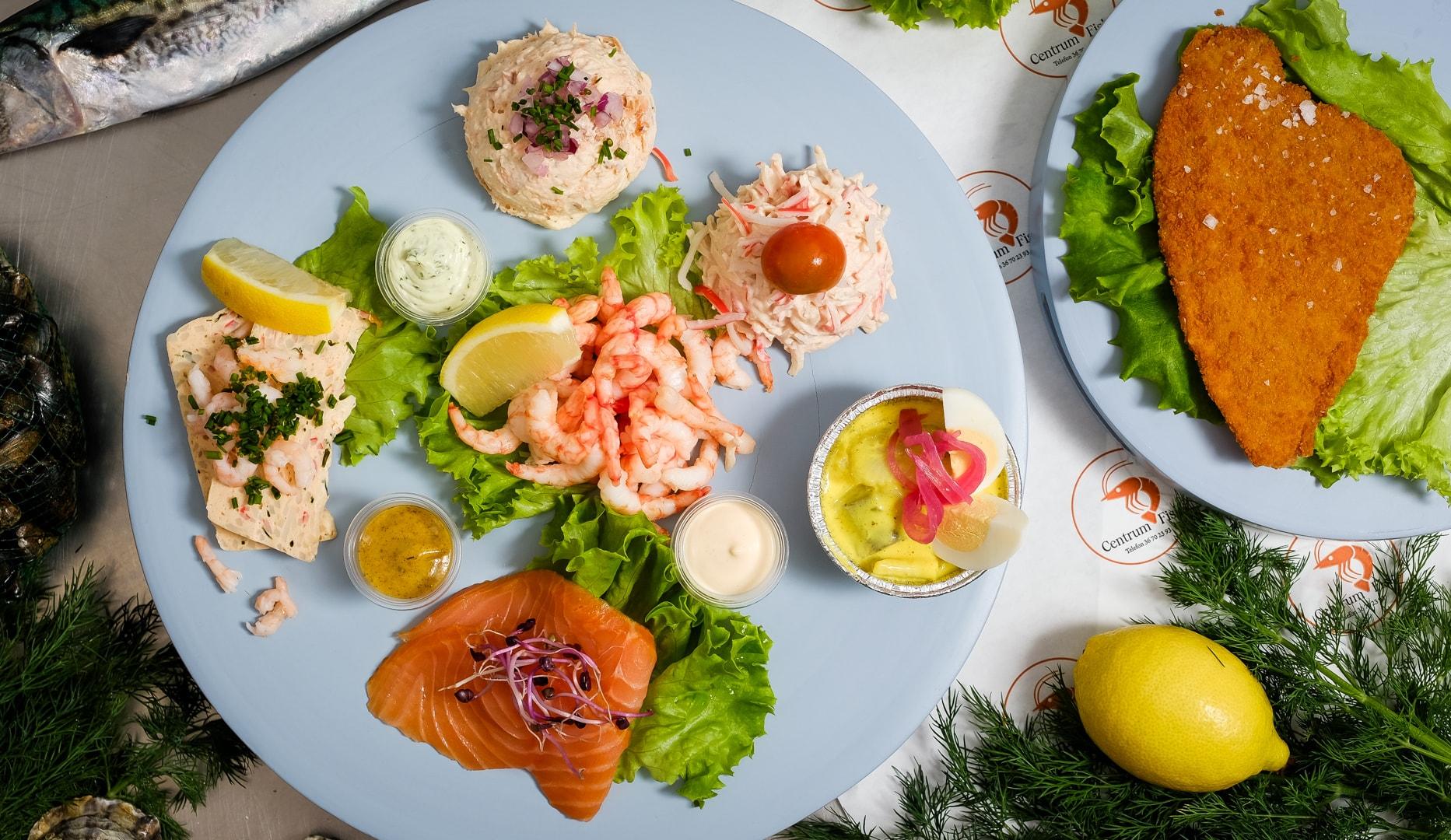 Eksklusiv Fiskeplatte for 2 - Rødovre C