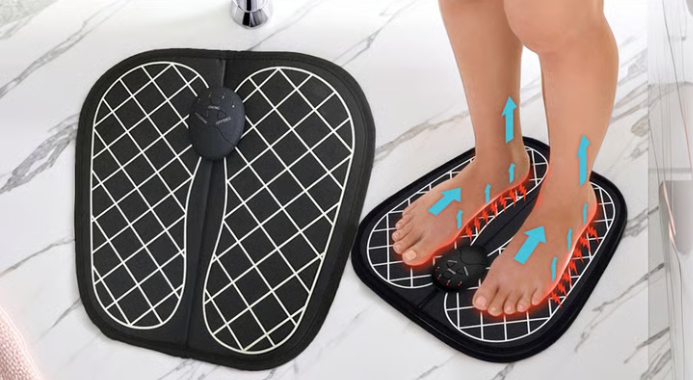 Forkæl dine fødder med elektrisk massagemåtte – 6 funktioner!