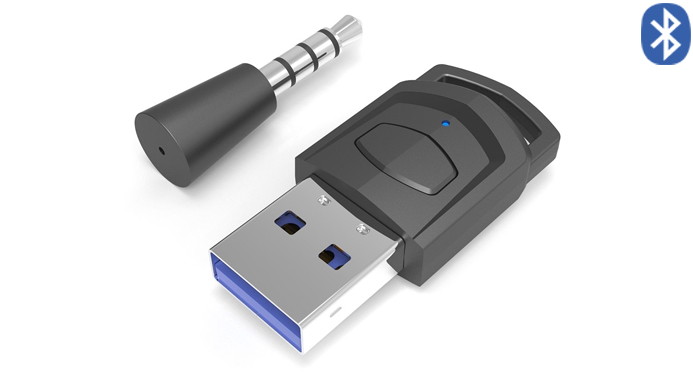 Trådløs Bluetooth lydsender til PS5, PS4 og PC – nem opsætning!