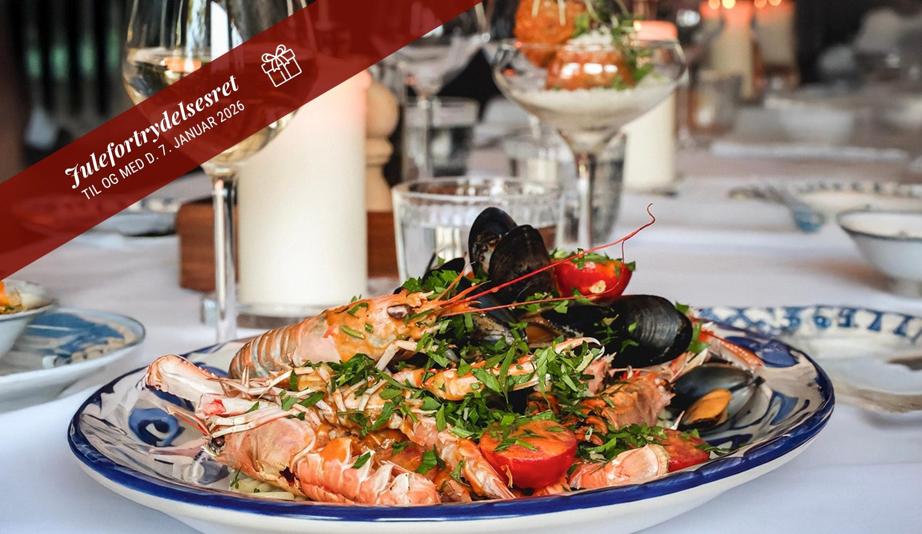 Deal på 4-Retters Italiensk Gastronomi & Vinmenu | Como Frederiksberg & Indre By