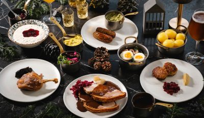 Julefrokost med buffet og natklub på Kroen 1936