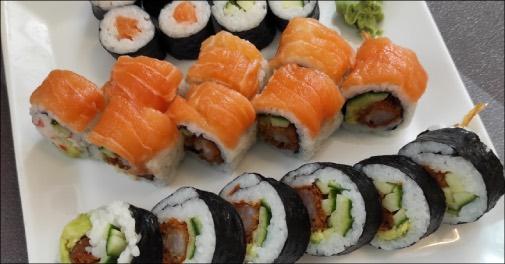Sushi ud-af-huset - 22 stk.