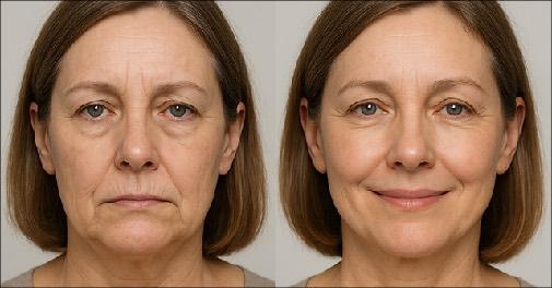 Botox-ansigtsløft