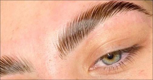 Flotte bryn med Brow Lamination