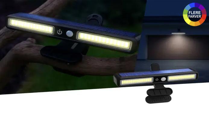 Kraftig solcelledrevet LED-lampe, der kombinerer høj lysstyrke, smarte funktioner og vejrbestandigt design