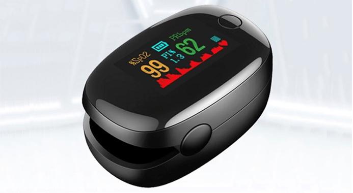 Oximeter / Pulsmåler med OLED-display