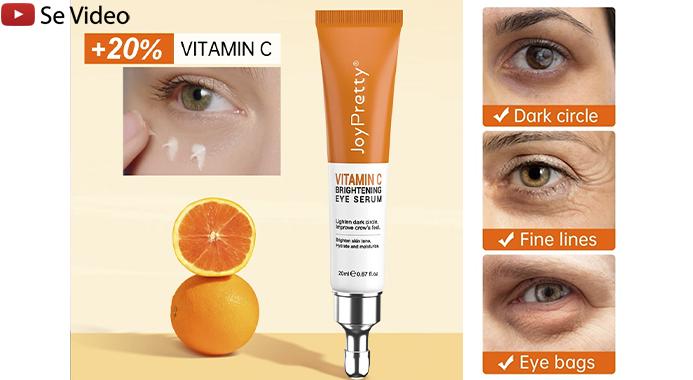 Få strålende øjne: 20% rabat på C-vitamin øjenserum!