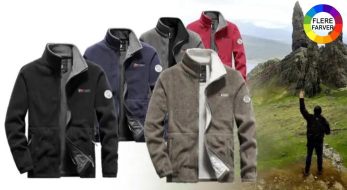 Fleece sweater designet til at modstå kolde, bidende vinde, samtidig med at din krop kan ånde og opretholde en behagelig temperatur