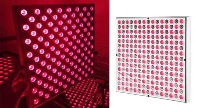 225 Stk. LED infrarøde lamper: Forbedre hud, søvn, blodcirkulation mm.