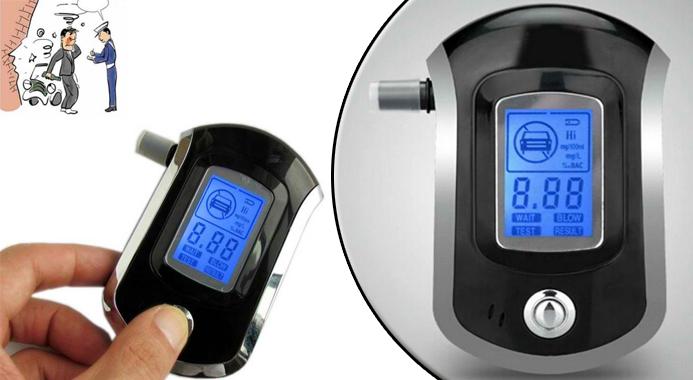 Få styr på alkoholen med avanceret alkometer - hurtig levering!