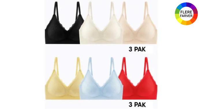 Oplev bh'en, der kombinerer komfort, støtte og et sømløst design i én!