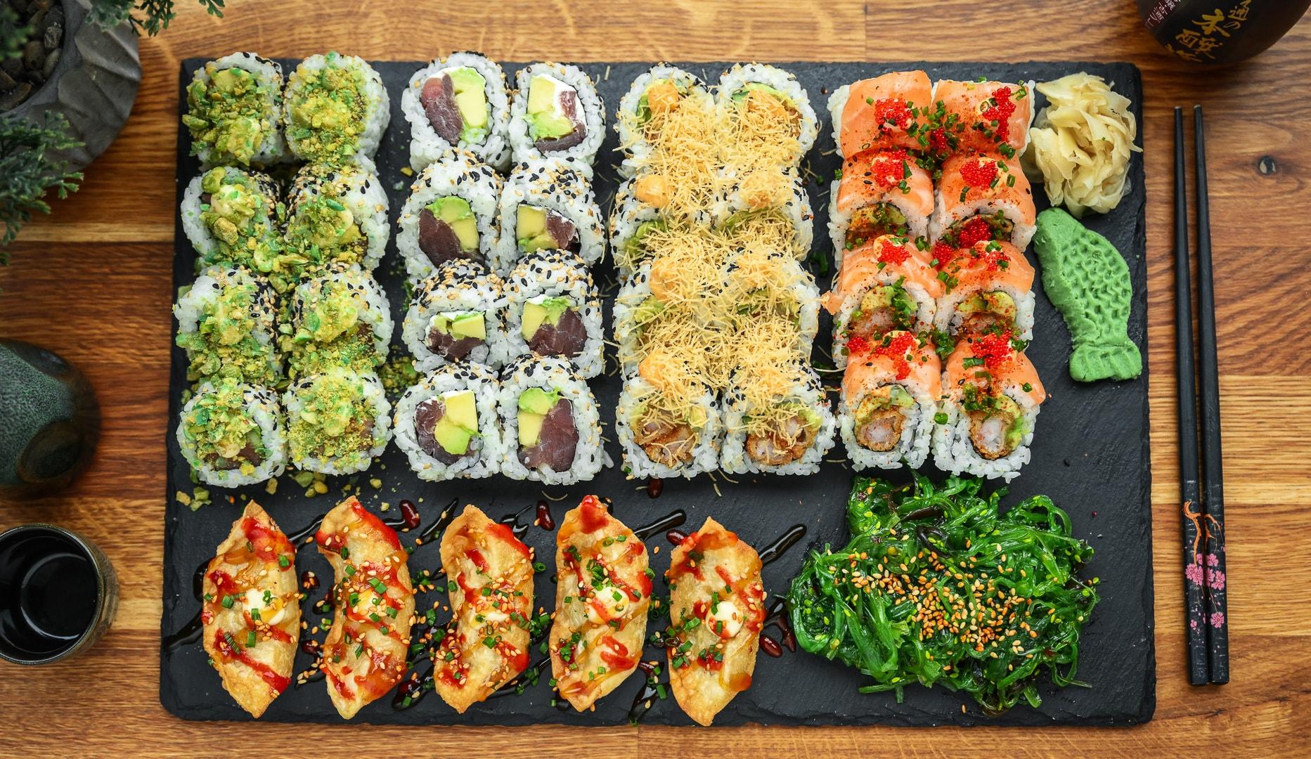 ½ PRIS: Sushi for 2 - Vesterbro (UDLØBER I DAG)