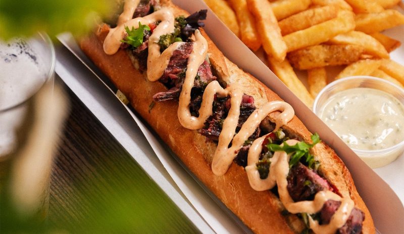Pepito Sandwich Combo @ Fuego  - Eksplosiv Kombi af Kød, Chimichurri & Chipotle (UDLØBER I DAG)