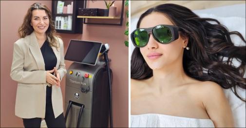 Full Body laserpakke eller valgfri 6 zoner med Ice diode teknologi