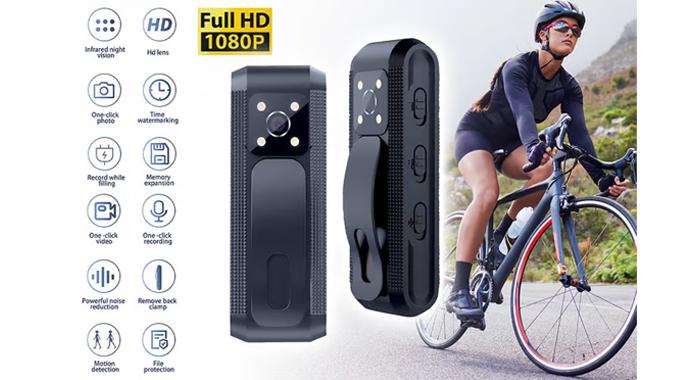 Body cam pen til audio-visual optagelse med 4 lagringsmuligheder