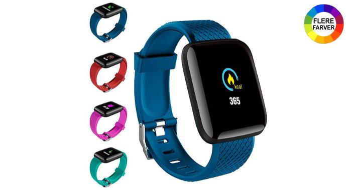 Sport smartwatch 116 plus - vandtæt fitness tracker til mænd og kvinder