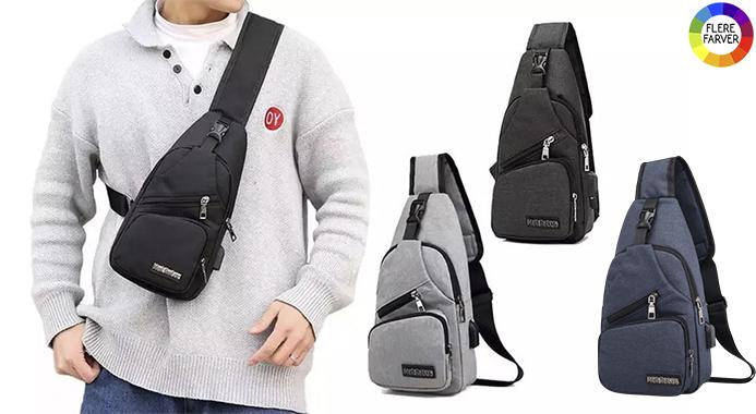 En eller to crossbody brysttasker