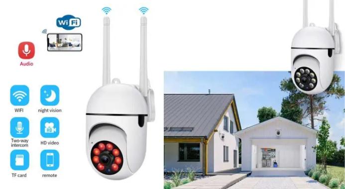 Smart WiFi-overvågningskamera, den perfekte løsning for dem, der vil holde øje med tingene - derhjemme, i sommerhuset eller i garagen